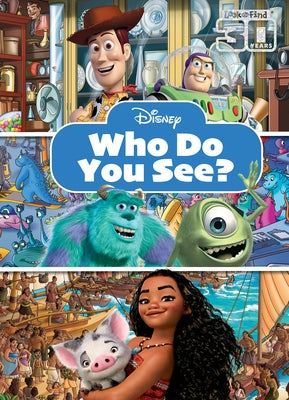 Disney Multi-Property: Who Do You See?: Look and Find by Pi Kids