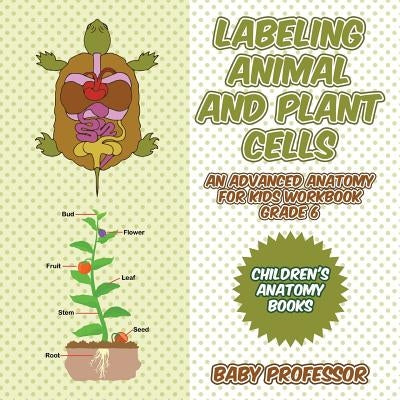Labeling Animal and Plant Cells - An Advanced Anatomy for Kids Workbook Grade 6 - Children's Anatomy Books by Baby Professor