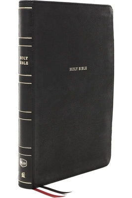 Nkjv, Thinline Reference Bible, Large Print, Leathersoft, Black, Red Letter Edition, Comfort Print: Holy Bible, New King James Version by Thomas Nelson
