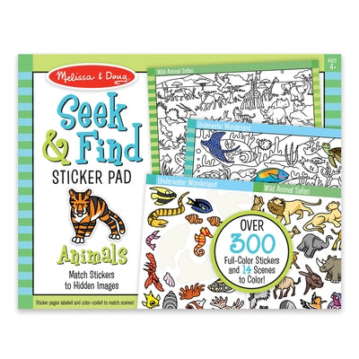 Seek & Find Sticker Pad- Animal by Melissa & Doug