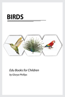 Birds: Montessori real birds book, bits of intelligence for baby and toddler, children's book, learning resources. by Phillips, Glorya