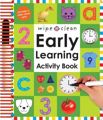 Wipe Clean: Early Learning Activity Book [With 2 Wipe-Clean Pens] by Priddy, Roger