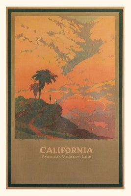 Vintage Journal Travel Poster for California by Found Image Press