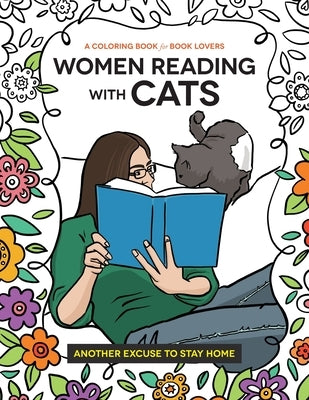 Women Reading with Cats: A Coloring Book for Book Lovers by Brewer, Heather Dean