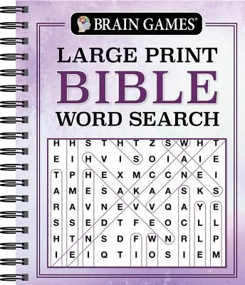 Brain Games Large Print Bible Word Search by Publications International Ltd