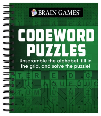 Brain Games - Codeword Puzzle: Unscramble the Alphabet, Fill in the Grid, and Solve the Puzzle! by Publications International Ltd
