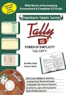 Tally ERP 9 (Power of Simplicity) by Singh, Shraddha