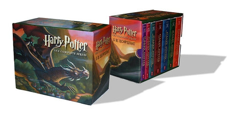 Harry Potter Paperback Boxed Set: Books 1-7 by Grandpré, Mary