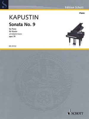 Sonata No. 9 Op. 78: Piano by Kapustin, Nikolai