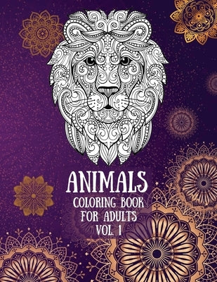 Animals Coloring Book for Adults Vol. 1 by Publishing, Over The Rainbow