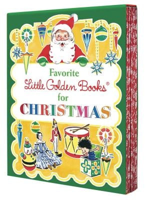 Favorite Little Golden Books for Christmas 5-Book Boxed Set: The Animals' Christmas Eve; The Christmas Story; The Little Christmas Elf; The Night Befo by Various