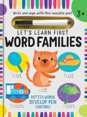 Let's Learn: Word Families (Write and Wipe): (Early Reading Skills, Letter Writing Workbook, Pen Control) by Insight Kids