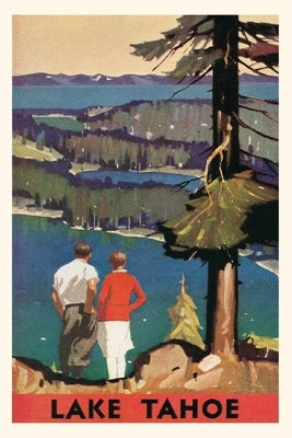 Vintage Journal Travel Poster for Lake Tahoe by Found Image Press