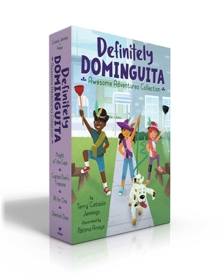Definitely Dominguita Awesome Adventures Collection: Knight of the Cape; Captain Dom's Treasure; All for One; Sherlock Dom by Catasus Jennings, Terry