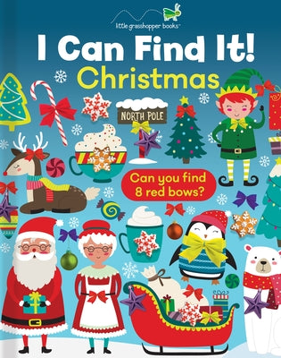 I Can Find It! Christmas (Large Padded Board Book) by Little Grasshopper Books
