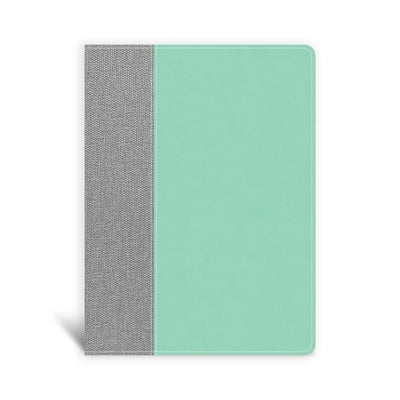 CSB Lifeway Women's Bible, Gray/Mint Leathertouch by Lifeway Women