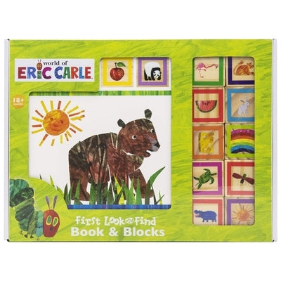 World of Eric Carle: First Look and Find Book & Blocks by Wage, Erin Rose