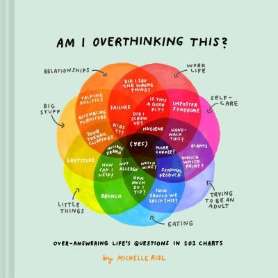 Am I Overthinking This?: Over-Answering Life's Questions in 101 Charts (Humor Books, Self Help Books, Books about Adulthood) by Rial, Michelle