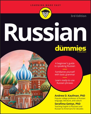 Russian for Dummies by Kaufman, Alan