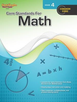 Core Standards for Math: Reproducible Grade 4 by Steck-Vaughn Company
