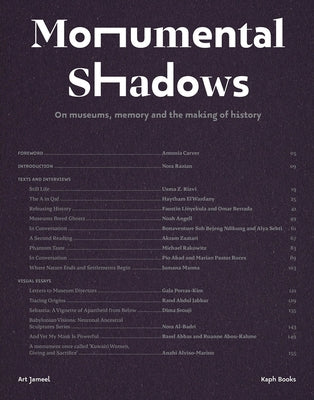 Monumental Shadows: On Museums, Memory and the Making of History by Razian, Nora