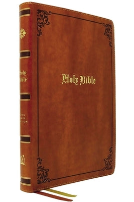 Kjv, Thinline Bible, Large Print, Vintage Series, Leathersoft, Tan, Red Letter, Comfort Print: Holy Bible, King James Version by Thomas Nelson