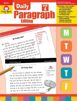 Daily Paragraph Editing Grade 4 by Evan-Moor Educational Publishers