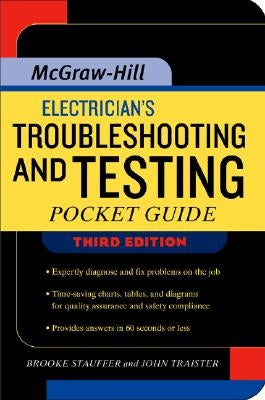 Electrician's Troubleshooting and Testing Pocket Guide, Third Edition by Stauffer, Brooke
