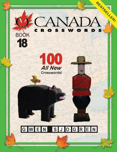 O Canada Crosswords Book 18 by Sjogren, Gwen