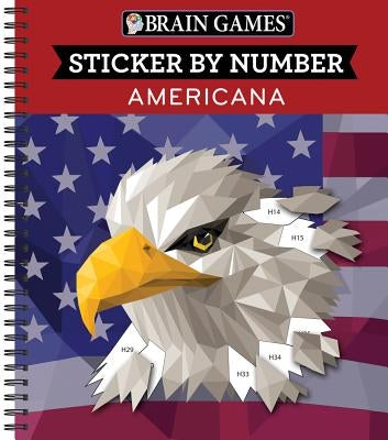 Brain Games Sticker by Number Americana by Publications International
