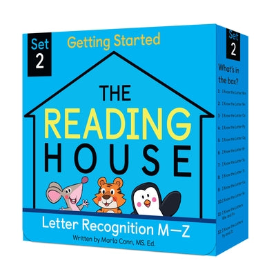 The Reading House Set 2: Letter Recognition M-Z by Conn, Marla