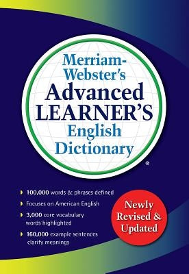 Merriam-Webster's Advanced Learner's English Dictionary by Merriam-Webster Inc