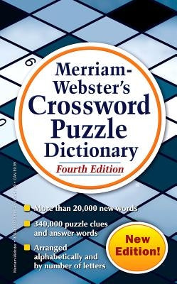 Merriam-Webster's Crossword Puzzle Dictionary by Merriam-Webster Inc