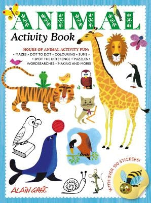 Animal Activity Book by Grée, Alain