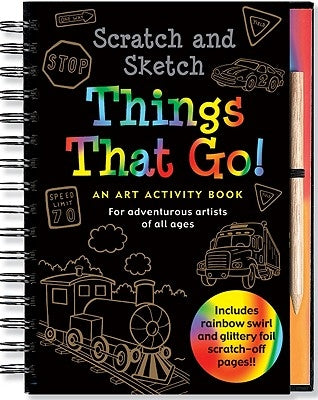 Scratch & Sketch Things That Go by Peter Pauper Press, Inc