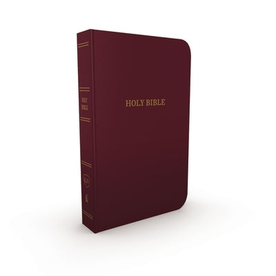 KJV, Gift and Award Bible, Imitation Leather, Burgundy, Red Letter Edition by Thomas Nelson