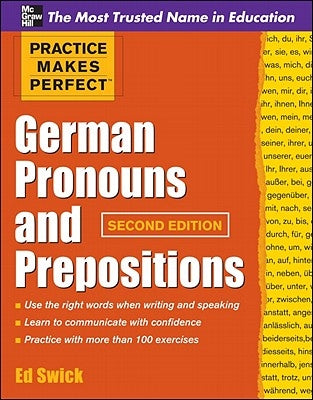 Pmp Ger Pronouns&prep 2e by Swick