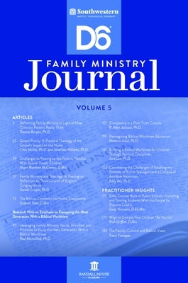 Southwestern D6 Family Ministry Journal by Williams, Jonathan