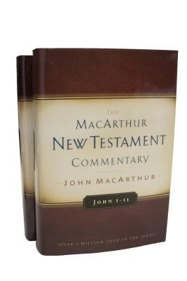 John Volumes 1 & 2 MacArthur New Testament Commentary Set by MacArthur, John