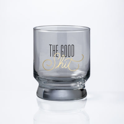 The Good Shit Lowball Glass by Brass Monkey