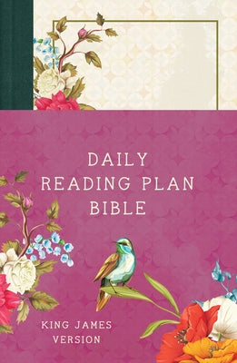 The Daily Reading Plan Bible [Nightingale]: The King James Version in 365 Segments Plus Devotions Highlighting God's Promises by Compiled by Barbour Staff