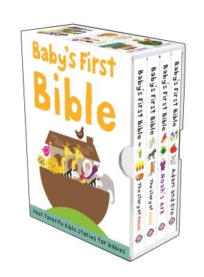 Baby's First Bible Boxed Set: The Story of Jesus, Noah's Ark, the Story of Moses, Adam and Eve by Priddy, Roger