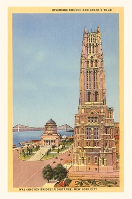 Vintage Journal Riverside Church, Grant's Tomb, New York City by Found Image Press