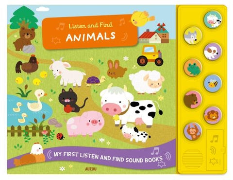 Listen and Find: Animals by Kim, Sejung