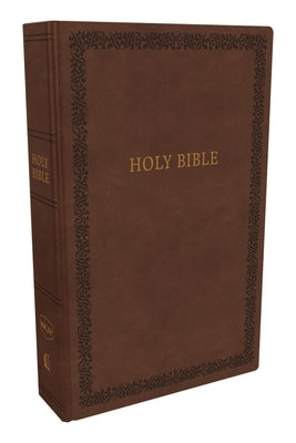 NKJV, Holy Bible, Soft Touch Edition, Imitation Leather, Brown, Comfort Print by Thomas Nelson