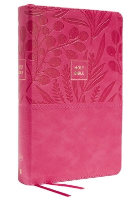 Kjv, Personal Size Large Print Single-Column Reference Bible, Leathersoft, Pink, Red Letter, Comfort Print: Holy Bible, King James Version by Thomas Nelson