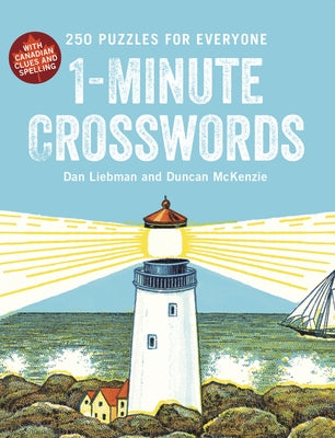 1-Minute Crosswords: 250 Puzzles for Everyone Low Price Edition by Liebman, Dan
