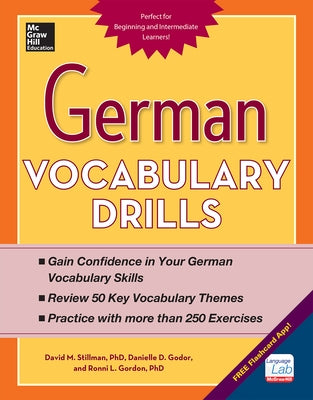 German Vocabulary Drills by Stillman, David M.