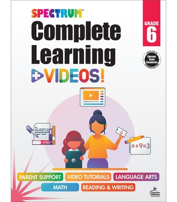 Spectrum Complete Learning + Videos Workbook by Spectrum