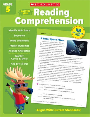 Scholastic Success with Reading Comprehension Grade 5 by Scholastic Teaching Resources